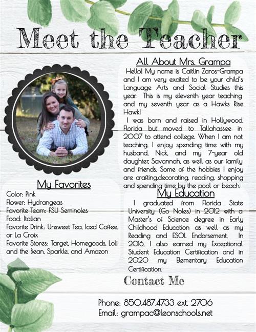 Meet the Teacher